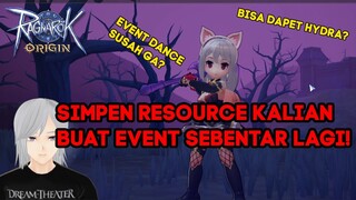 SIMPEN RESOURCE KALIAN BUAT EVENT BARU SEBENTAR LAGI GES RAGNAROK ORIGIN