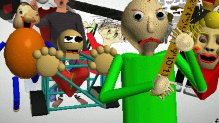 Baldi's Basics evolution updates from 2018-2026 (watch my trailer in TikTok first)