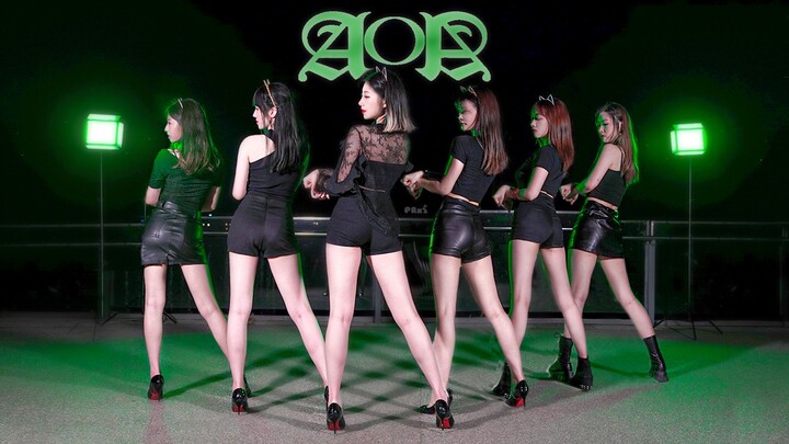 什么是高级性感？AOA 短裙&短发&猫步轻俏 出道十周年经典三部曲 团体超还原翻跳【劈叉兔】