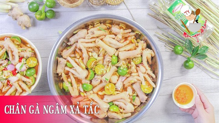 CÁCH LÀM CHÂN GÀ NGÂM SẢ TẮC ĐƠN GIẢN GIÒN NGON ✅ MÓN NGON DỄ LÀM