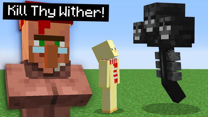 Minecraft, But Villagers Give Quests...