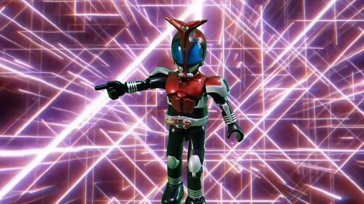 Mempercepat cinta abadi? Blok bangunan Kamen Rider Kabuto MOC tiga-dalam-satu tiga bentuk yang terin