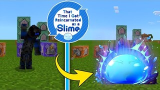 How to become Rimuru Slime in Minecraft using Command Blocks Tutorial