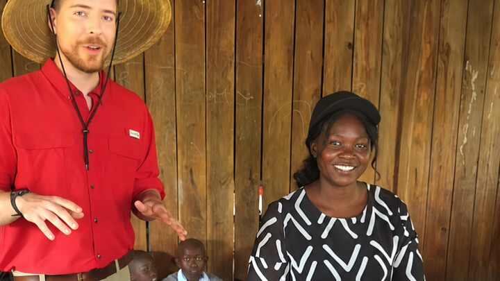 I donated 100,000 meals to children in Africa, and then they… #Challenge #MrBeast #Vlog #FunContent