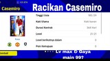 Racikan Casemiro Player transfer|Efotball 2023