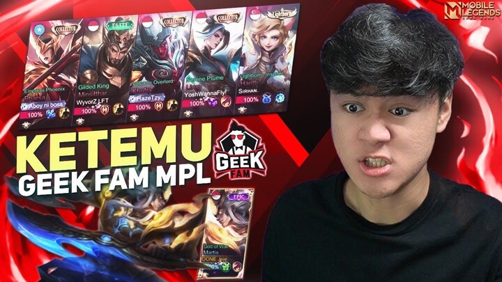 Jeje VS Geek Fam MPL di Ranked Pake Jungler Tank! Game Keras Cuy - Mobile Legend