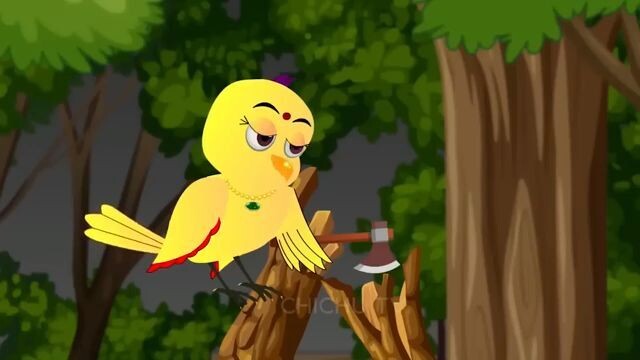 Rano Chidiya Wala Cartoon _ कार्टून चिड़िया _ Birds Achi Cartoon _ Hindi Kahani