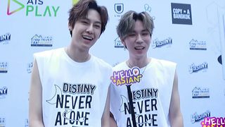 บุ๋น-เปรม มารับเชิญในซีรีส์ You Never Eat Alone ต้องซ้อมทำอาหารกันก่อน และ update งานปีหน้า