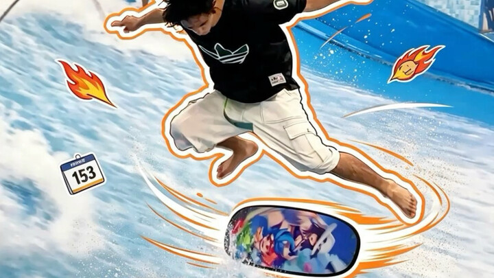 Is there any sport Skidfoot Monster can’t handle? #IndoorSurfing #SkidfootMonster #All-AroundSportsP
