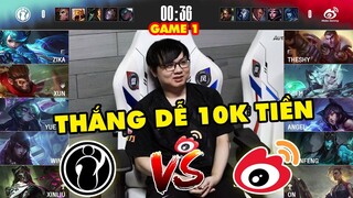 [LPL 2022] Highlight WBG vs IG game 1: SofM thắng dễ 10k tiền | Weibo Gaming vs Invictus Gaming