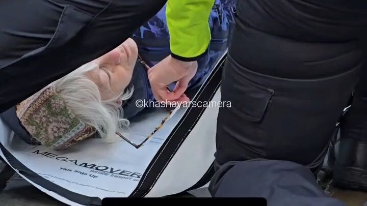 87 year old arrested in the UK for opposing the occupation and genocide of the Palestinian people