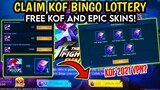 KOF EVENT 2021! TRICK TO GET EPIC SKINS AND KOF SKIN FOR FREE / VPN TRICK?! - MLBB