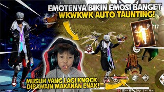 WOW!! EMOTENYA BIKIN EMOSI BANGET WKWK! BAWAIN MUSUH YANG LAGI KNOCK MAKANAN AUTO EMOSI MUSUHNYA!!