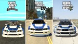 BMW M3 GTR (E46) NFS Most Wanted | GTA SA vs GTA4 vs GTA5