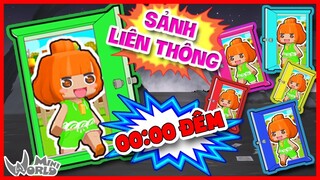 👹KAMUI HOẢNG HỐT KHI CHƠI VÀO 00:00 SÁNG TẠI SẢNH LIÊN THÔNG | THỬ THÁCH TRÀ TRỘN TRONG MINI WORLD