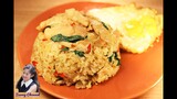 ข้าวผัดกะเพราหมูนุ่ม : Tender Pork with Thai Holy Basil Fried Rice l Sunny Thai Food