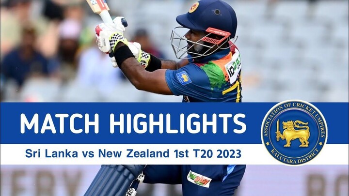Sri Lanka vs New Zealand 1st T20 2023 Highlights | SL vs NZ