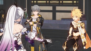 Singing everytime (Caelus Aether Kiana)
