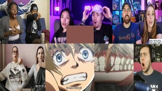 ATTACK ON TITAN EPISODE 5 REACTION MASHUP!! [ RE-UPLOAD]