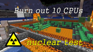 [Game]Xây dựng một cơ sở thử hạt nhân trong Minecraft