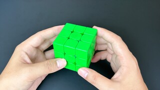 My girlfriend gave me a rare Rubik's Cube, and I had to do it all