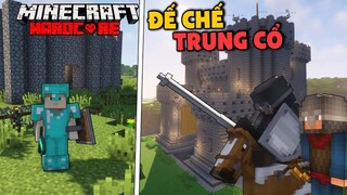 Minecraft: Hành trình xây đựng đế chế trung cổ trong sinh tồn siêu khó