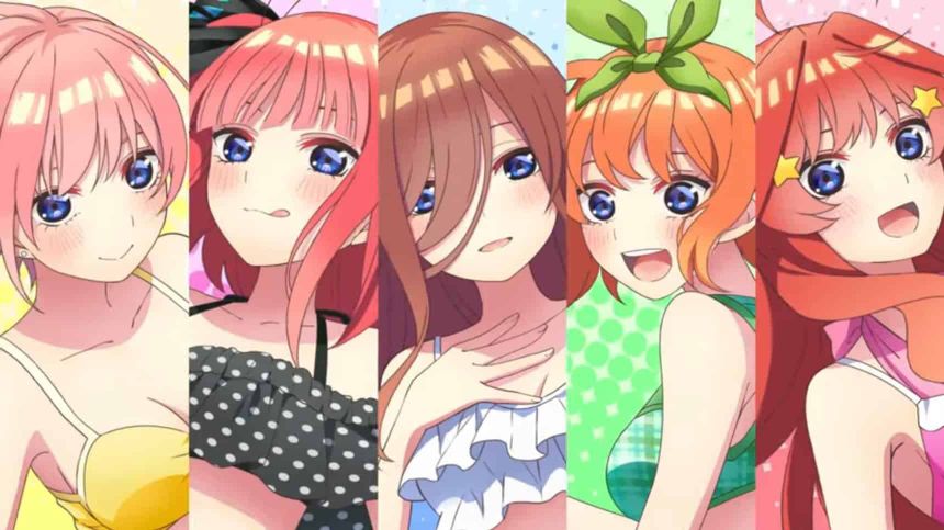 AnimeYukuアニメ on X: 5-toubun no Hanayome (The Quintessential Quintuplets)  Movie - New Key Visual! ▸  /  X