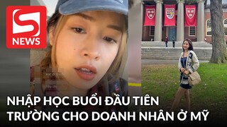 Chi Pu nhập học buổi đầu tiên tại ngôi trường cho doanh nhân ở Mỹ, tiết lộ ngành nghề theo đuổi
