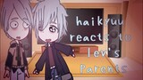 //haikyuu reacts to lev's parents//AU// [Haikyuu x yuri on ice]