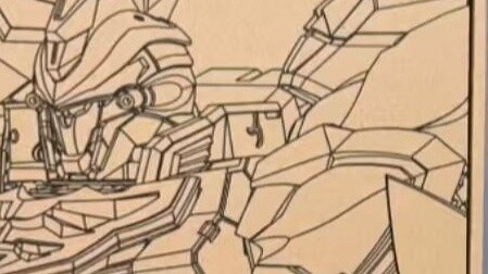 HD unboxing! Comet Technology GK Professional Art Style Sinanju Panel Red Triple Speed