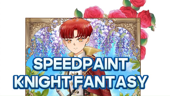 SPEEDPAINT KNIGHT FANTASY ALA WEBTOON