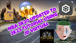 NBA2K20 UPDATED ROSTER TO 2K23 USING JD VIRTUAL FOR ANDROID 11,12,13,14 AND UP