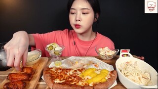 Thưởng thức Pizza siêu ngon 4 #MiuMiuFood