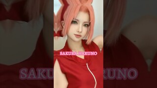 sakura cosplay #narutoedit #shorts