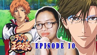 THE NEW PRINCE OF TENNIS EPISODE 10 REACTION | FAREWELL, KUNIMITSU TEZUKA