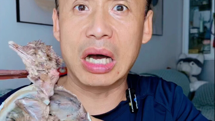 挑战鸵鸟毛蛋，还想看我挑战啥？