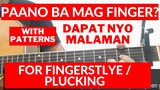 Basics of Fingerstyle / Fingerpicking / Plucking for Beginners - Super Easy