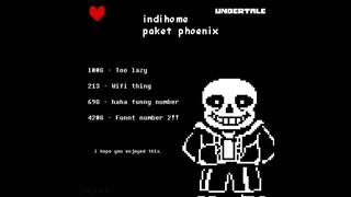 Paket Phoenix (IndiHome) but it's Megalovania