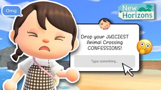 Reading your SPICY Animal Crossing Confessions & Unpopular Opinions!