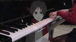 Attack on Titan ED7 "悪魔の子" Piano Ru | Dunia ini kejam, tapi aku masih sangat mencintaimu