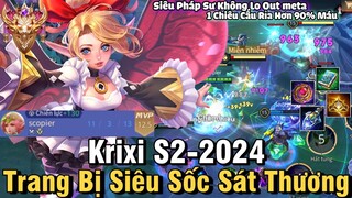 Krixi S2-2024 Liên Quân Mobile | Cách Chơi, Lên Đồ, Phù Hiệu, Bảng Ngọc Cho Krixi S2 2024 Đi Mid