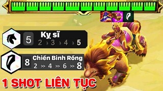 1 QUẬT 4 MẠNG VỚI SEJUANI FULL CRIT + 8 CHIẾN BINH RỒNG SỐC DAME SIÊU ẢO MA TẠI ĐTCL BẢN 12.17b (P1)