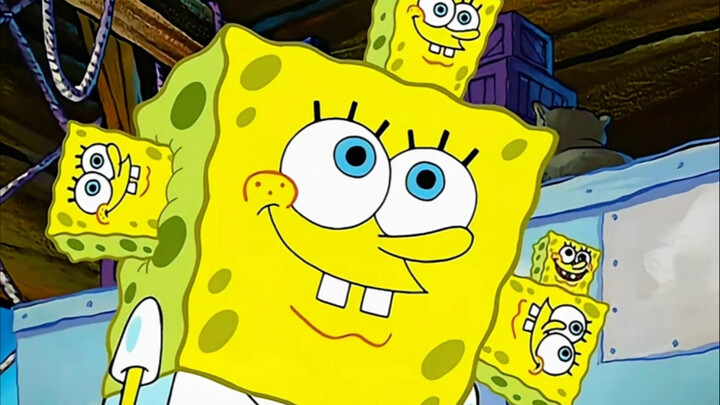 Everyone competes to show off their talents, and Little Sponge pulls out his ultimate move: the Spon