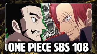 MIhawk's Origins & Shanks' Strategy?! | ONE PIECE VOLUME 108 SBS
