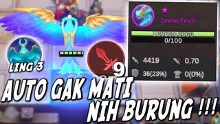 MAIN BURUNG PAKE 9 WM ! DARAH 12K ATK 4400 ! SEKALI ULTI DARAH PENUH LAGI ! BURUNG ELANG NIH BOS !