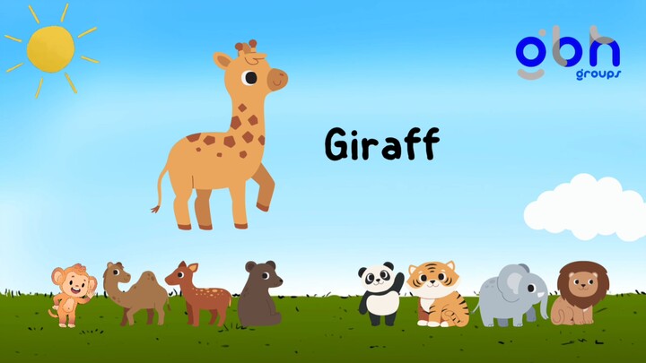 Zoo animals names #cartoon #studies