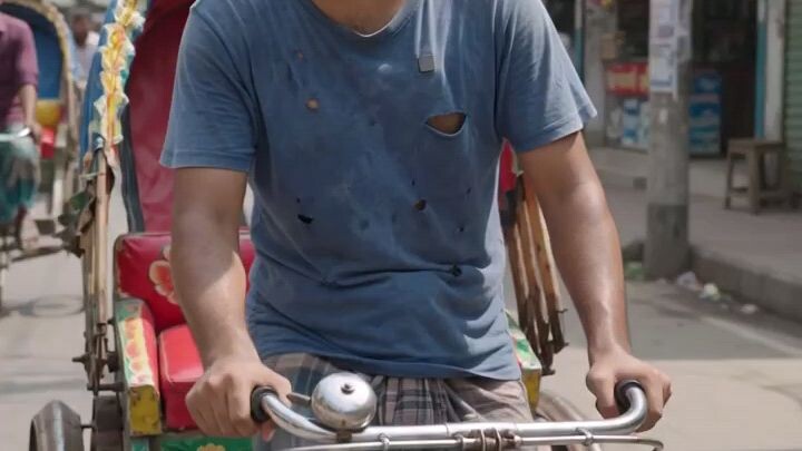 Rickshaw wala pain.