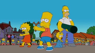 The Simpsons: Homer tiba-tiba terbangun dari kesadaran diri dan memimpin keluarganya untuk keluar da