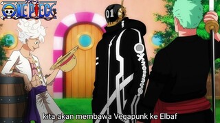 OP 1068 - TUJUAN VEGAPUNK IKUT LUFFY ADALAH KE ELBAF! KID JUGA SUDAH BERADA DI PULAU ELBAF -Prediksi