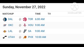 NBA Picks | November 27, 2022 | Philippine Time | Pinoy Sports Picks